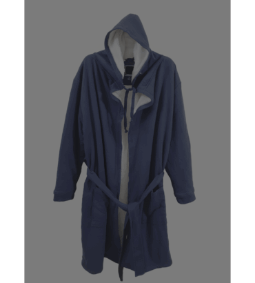 Mens Warm Sweatshirt Cotton Robe